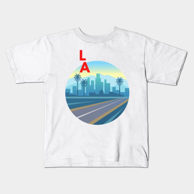 LA Kids T-Shirt by GMAT